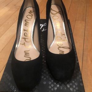 Sam Edelman Junkie Suede Leather Pump